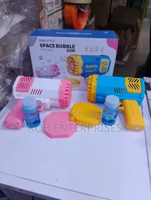 2in 1 Space 40 Hole Bubble Gun