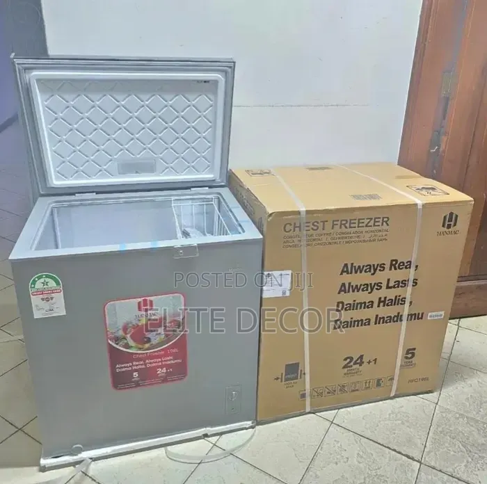 Hanmac 200l Deep Freezer – Large Capacity Chest Freezer