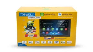 Topwell Android 14 Car Radio With Carplay Android Auto 9 Inch.