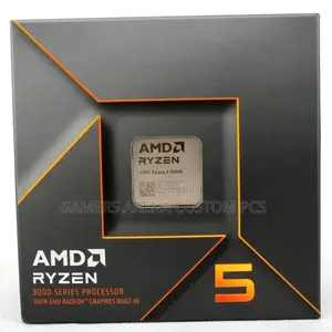 Amd Ryzen 5 8500g 6-Core, 12-Thread Am5 Desktop Processor With Wraith