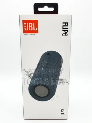 JBL Flip 6 Waterproof Portable Bluetooth Speaker - 12h Playtime.