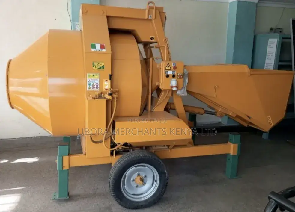 Self-Loading Concrete Mixer