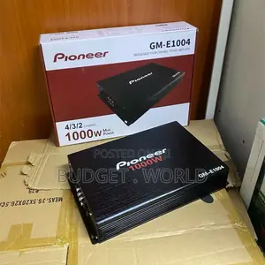 Pioneer Ge-1004 Multi-Channel Amplifier for Powerful Car Audio Systems
