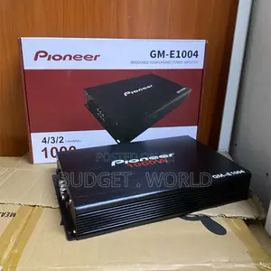 . Pioneer Ge-1004 Vehicle Audio Amplifier – Built for Performance