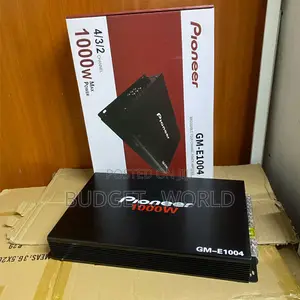 Pioneer Ge-1004 Compact 4-Channel Amplifier for Car Audio Enthusiasts