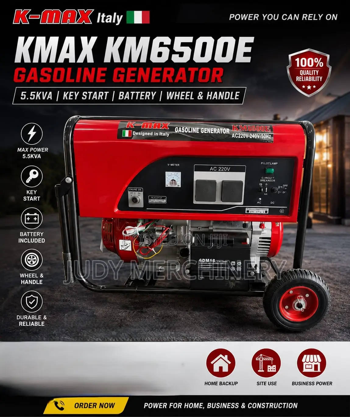 Kmax Gasoline Generator