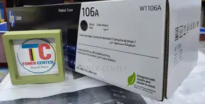 Original Hp 106a Black Toner Cartridge (W1106a)