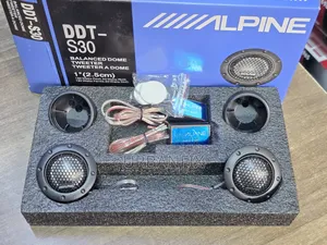 Alpine 180watts DDT-S30 Powerful 1" Dome Tweeters!!