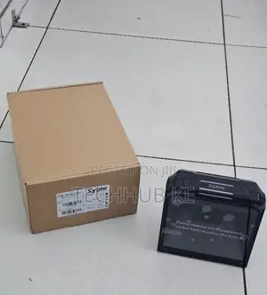 Table Mount Scanner Square Barcode Xb8808 Scanner Brown Box