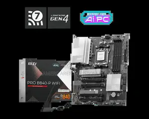 Msi B840-P Pro Wifi Amd Am5 Atx Motherboard