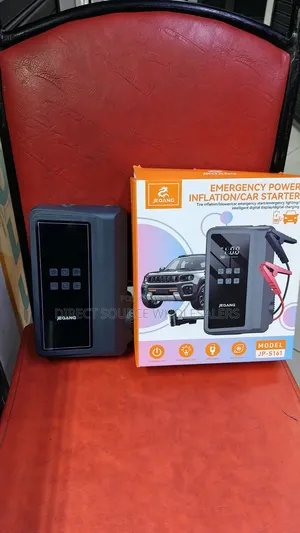 Portable Emergency Car Kit Jump Starter Inflator