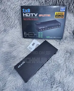 1x8 HDTV Video Splitter 8 Port 30hz Splitter