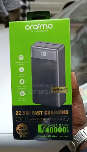 Oraimo Opb-7400q 40,000mah Poweri