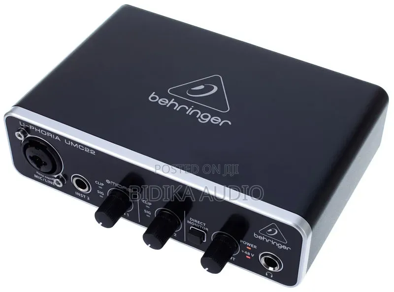 Behringer U-Phoria Umc22 Usb Audio Interface