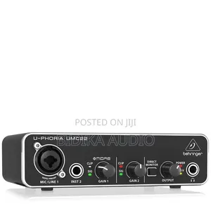 Brand New Uphoria Umc22 Soundcard