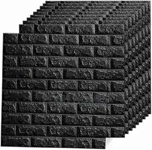 Black Decorative Spongy Foam Panels