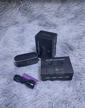 Spy Table Clock Camera Discreet Home Security Wifi Camera