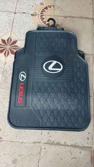 5pcs Rubber Mats/ Lexus Rubber Car Floor Mats