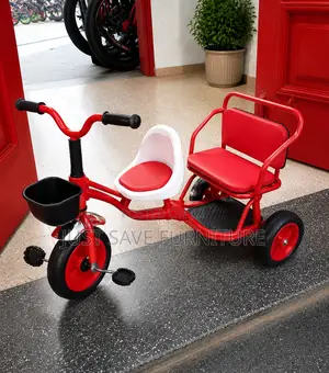 2-Seater Kids Pedal Tricycle