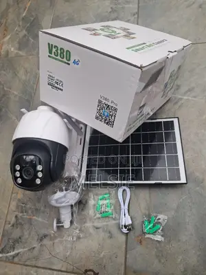 Wireless 4g Solar Powered CCTV Camera