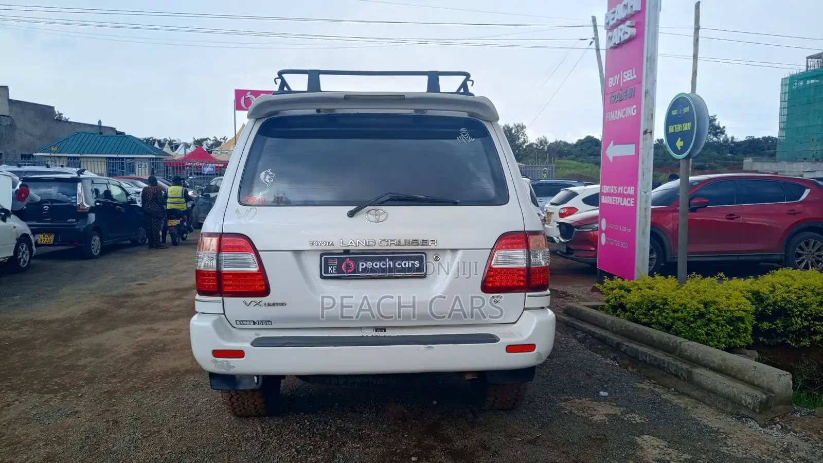 Toyota Land Cruiser 2003 White