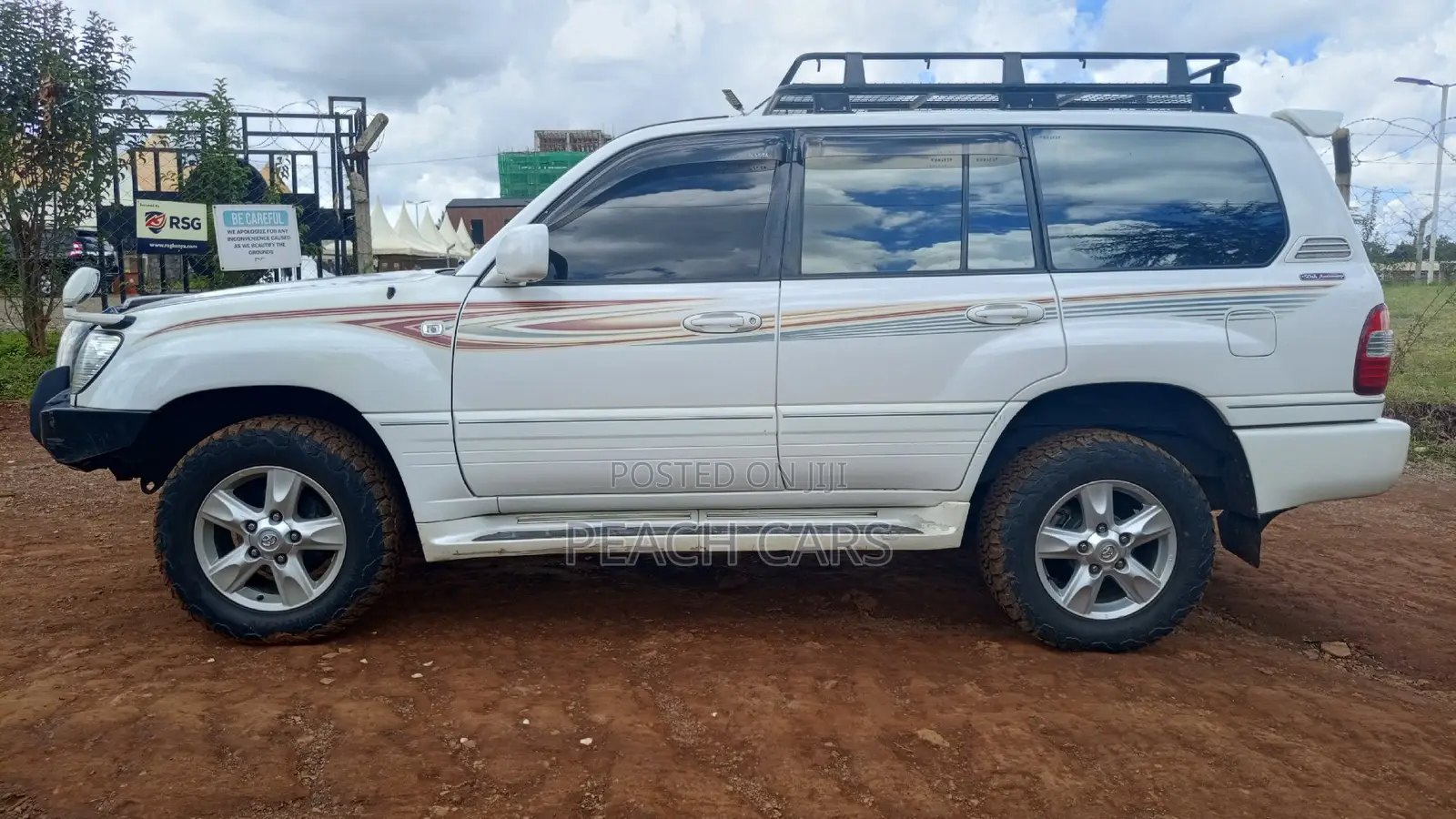 Toyota Land Cruiser 2003 White