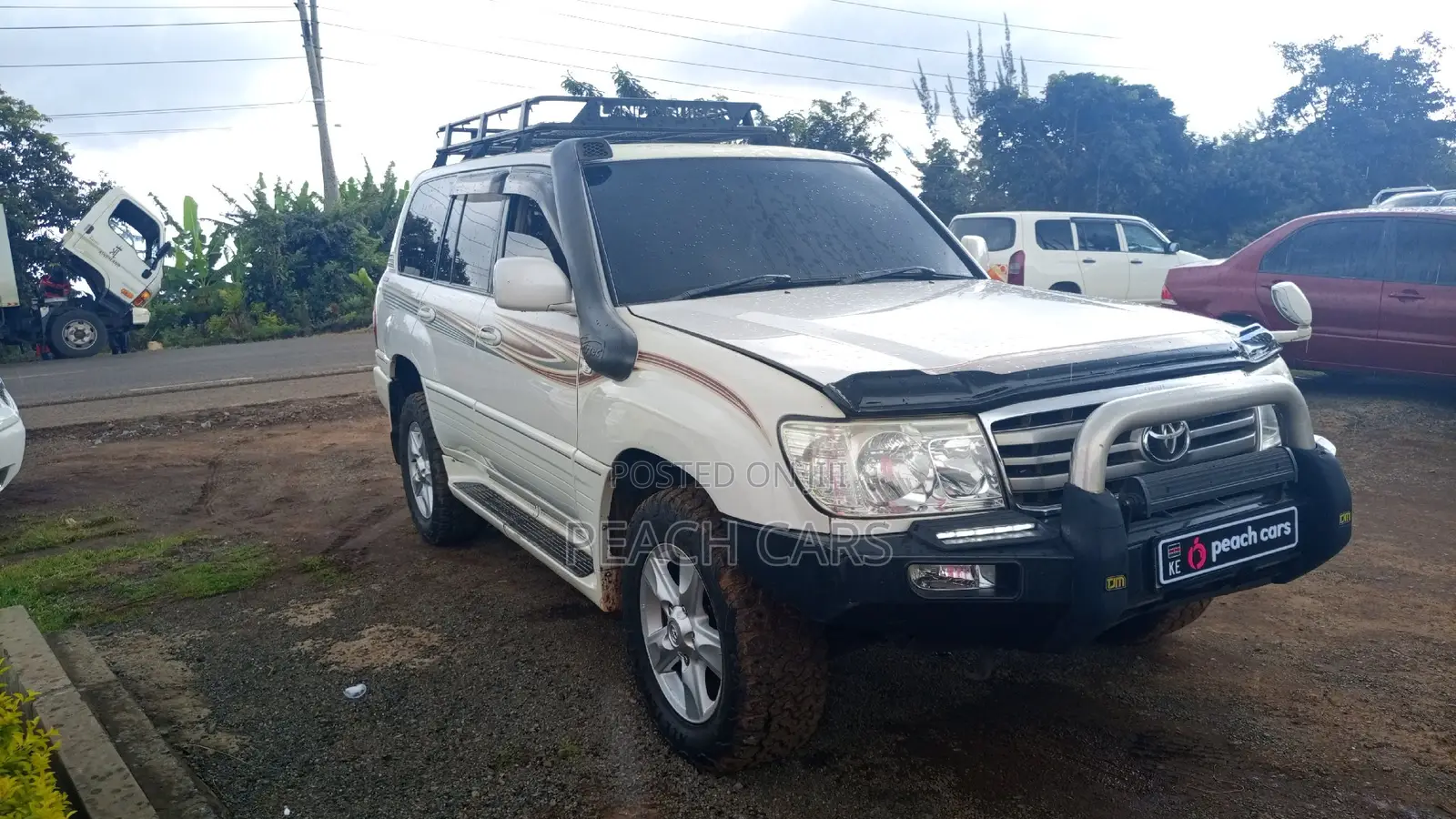 Toyota Land Cruiser 2003 White