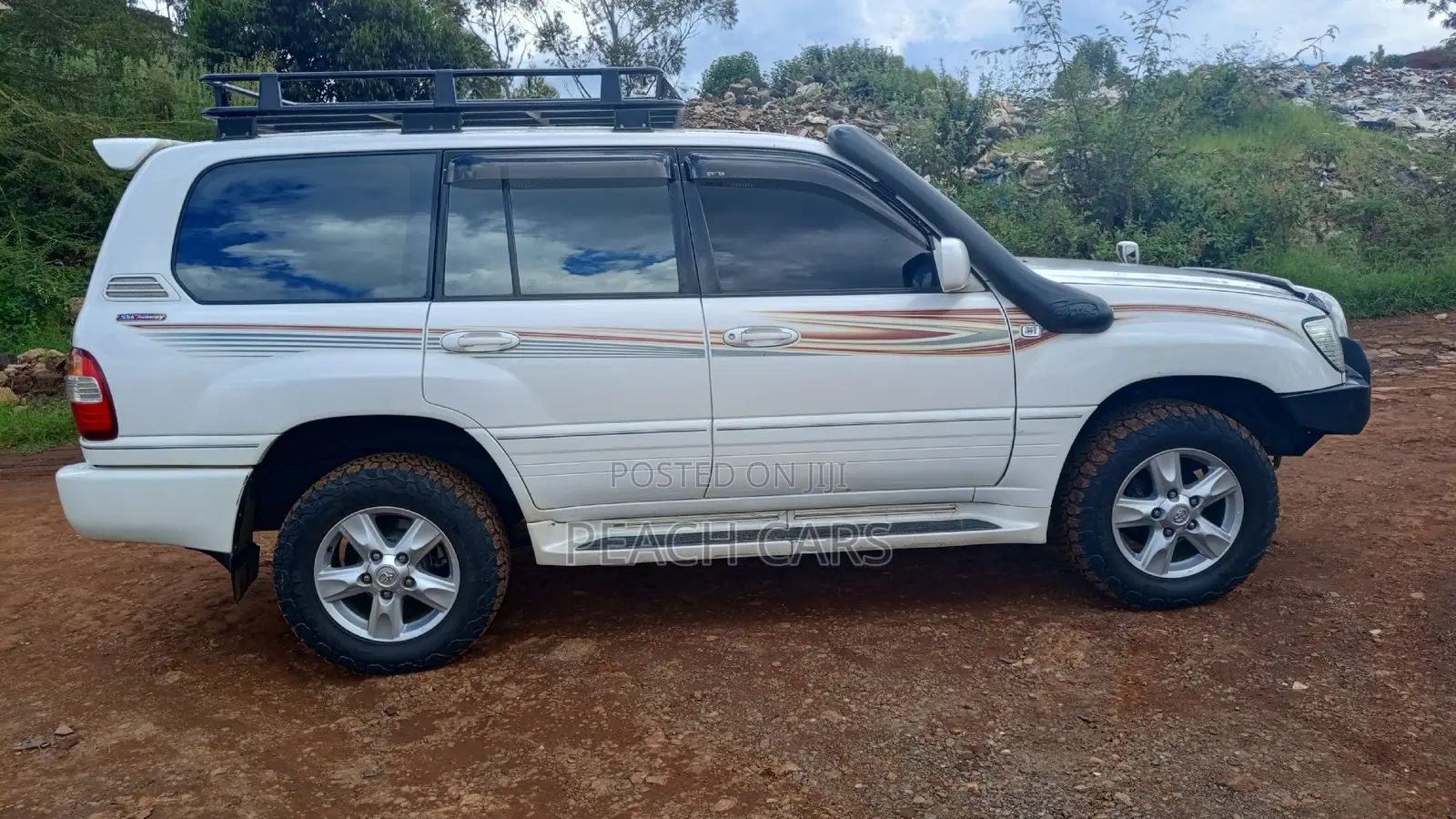 Toyota Land Cruiser 2003 White