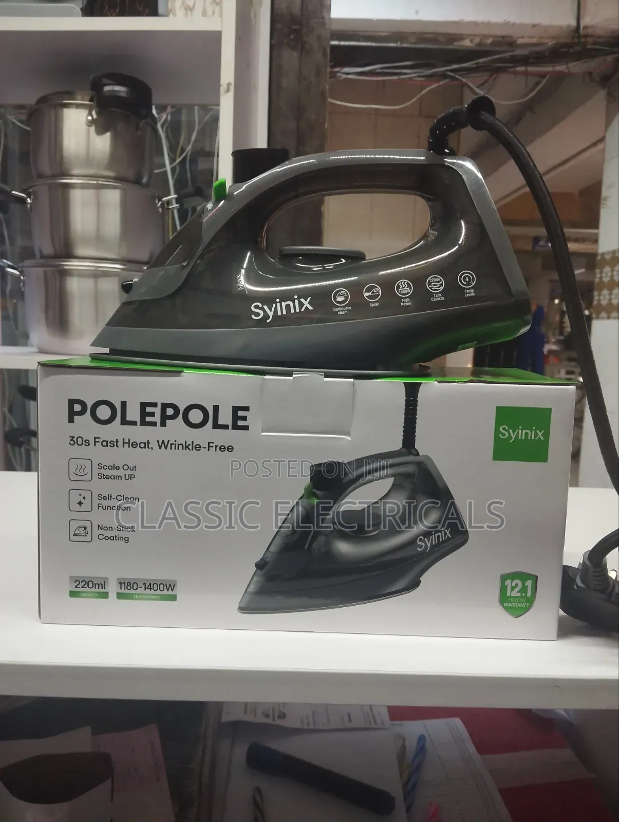 Syinix Steam Iron