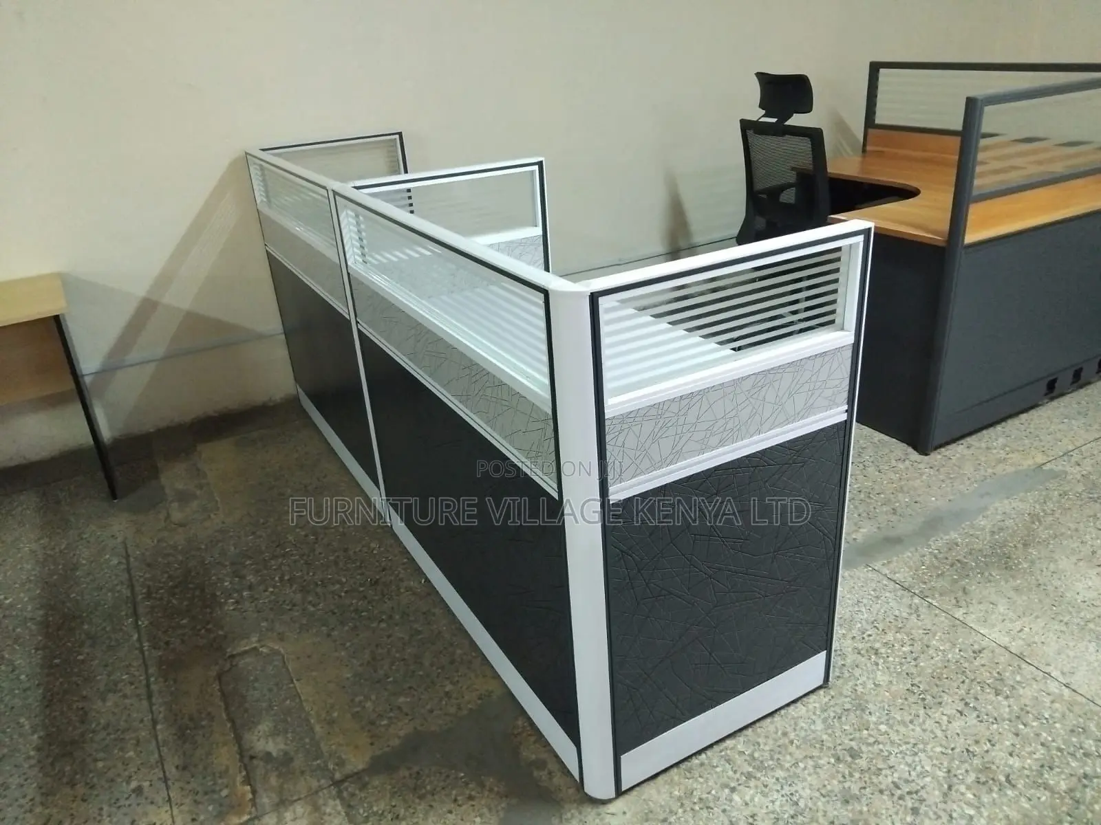 2-Way Straight Office Workstation