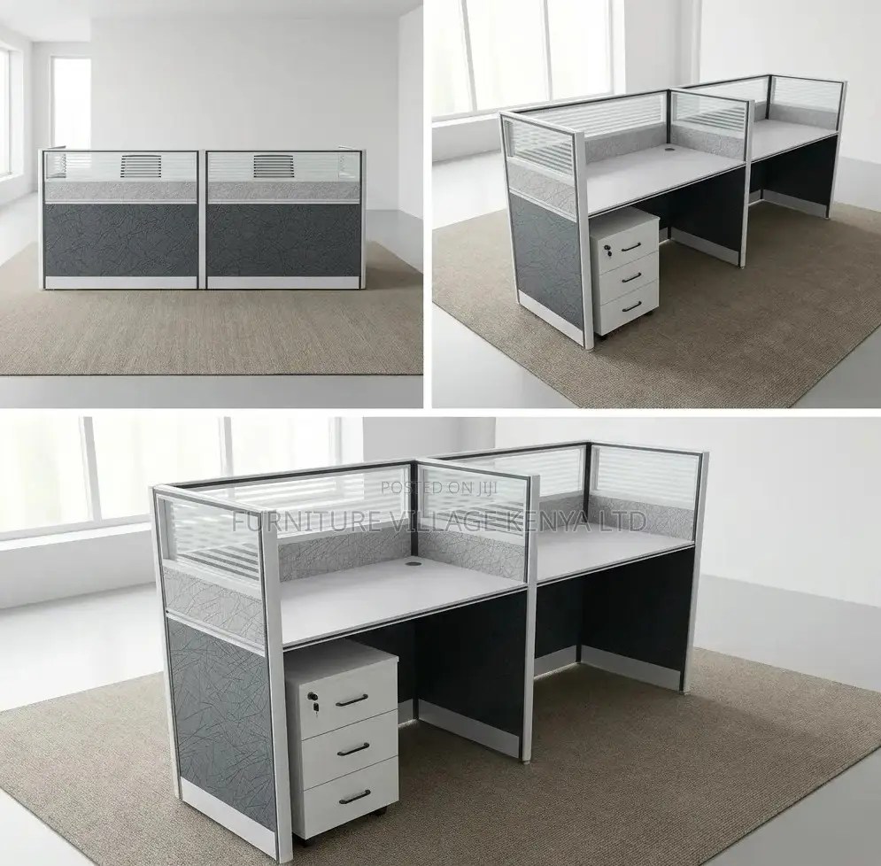 2-Way Straight Office Workstation