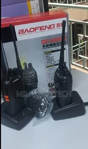 Baofeng Bf-888s Rechargeable Radio for Outdoor and Industrial Use