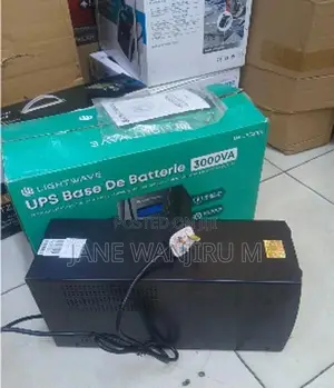 New Lightwave 3000va Ups With Avr – Voltage Protection Backup