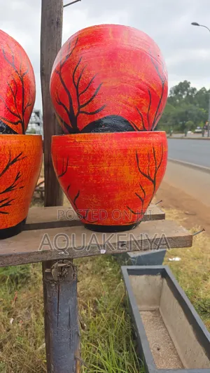 Painted Clay Pots,Flowerpots