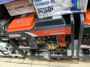 Aico Japan Adg6000s Open Frame Air Cooled Diesel Generator