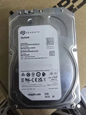 Seagate Skyhawk Hard Drive 6tb