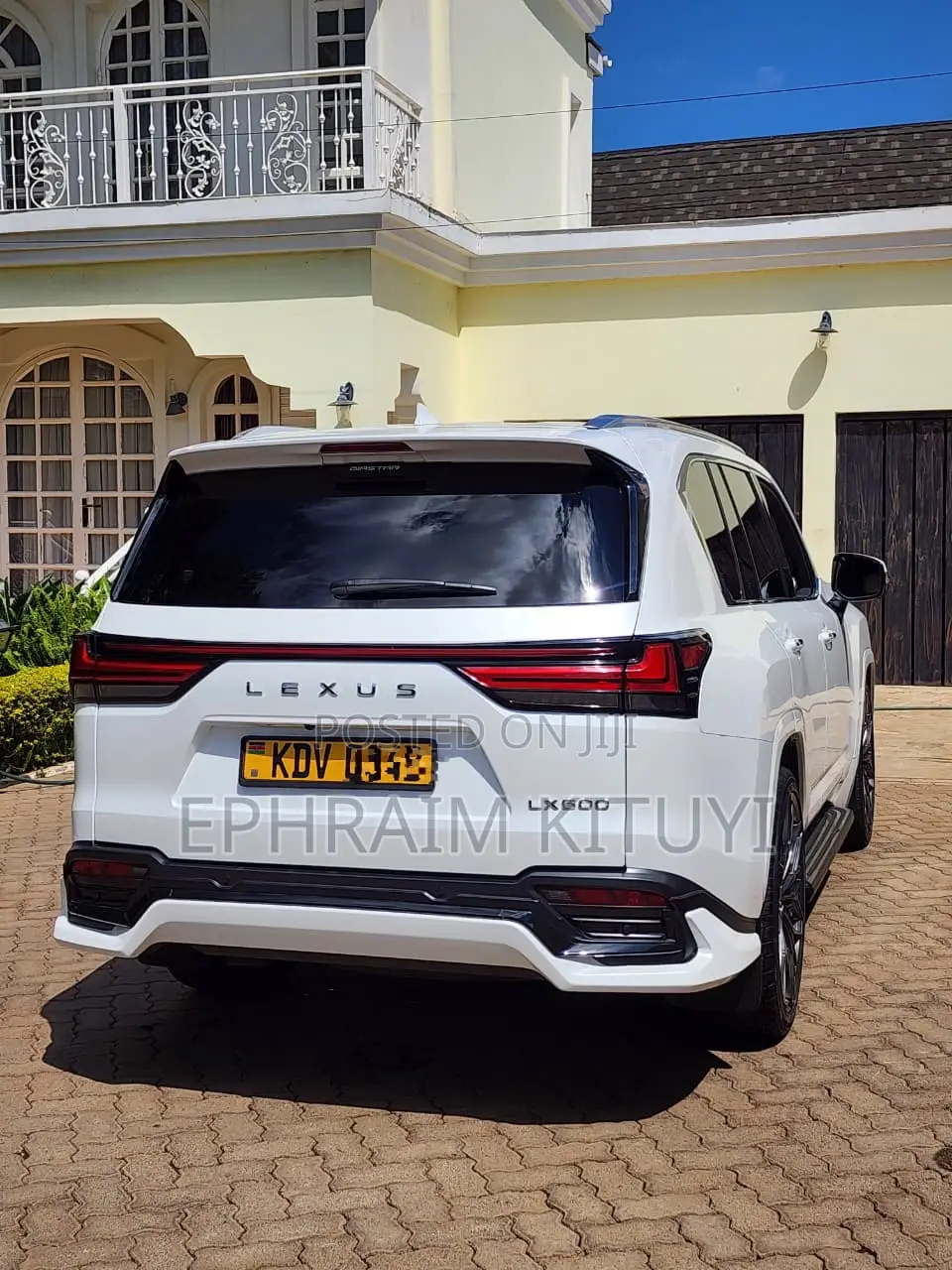 Lexus LX 2023 White