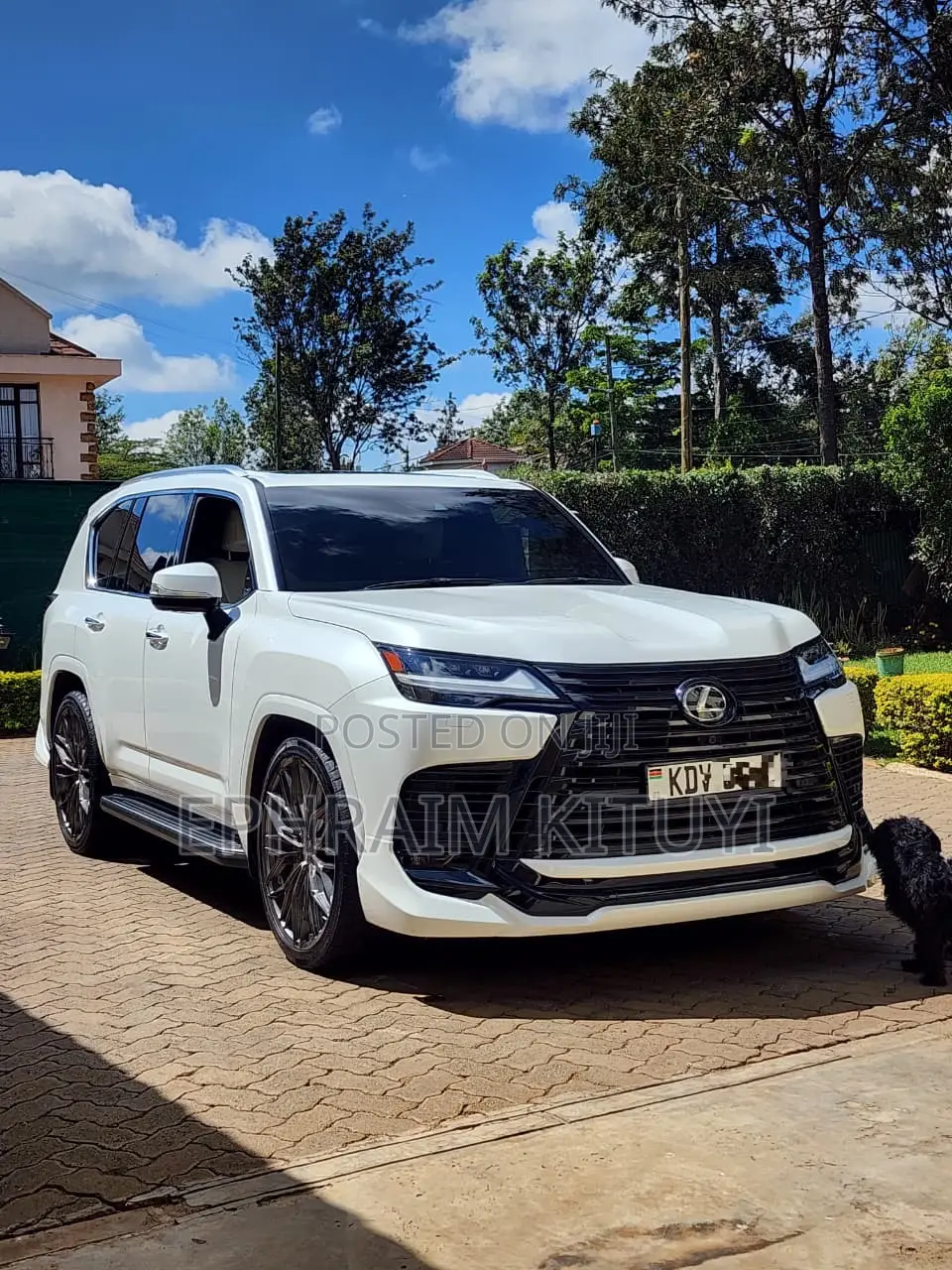 Lexus LX 2023 White