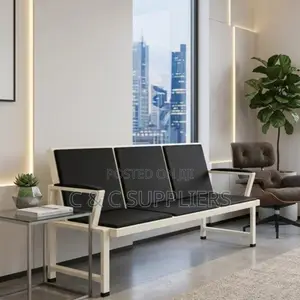 3-Seater Public Seating Bench