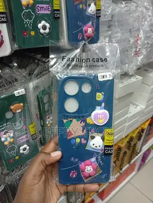 Dark Blue Silicone Phone Case Designed for the Tecno Camon 20