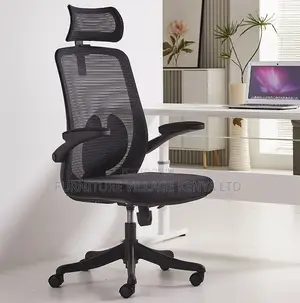 Black Mesh High Back Office Chair