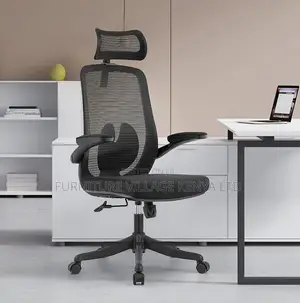 Black Mesh High Back Office Chair