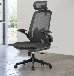 Black Mesh High Back Office Chair