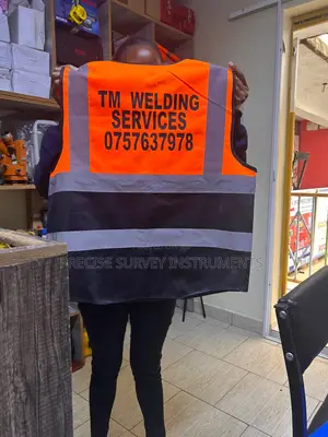 Branded High-visibility Reflective Vest With Multi-pockets