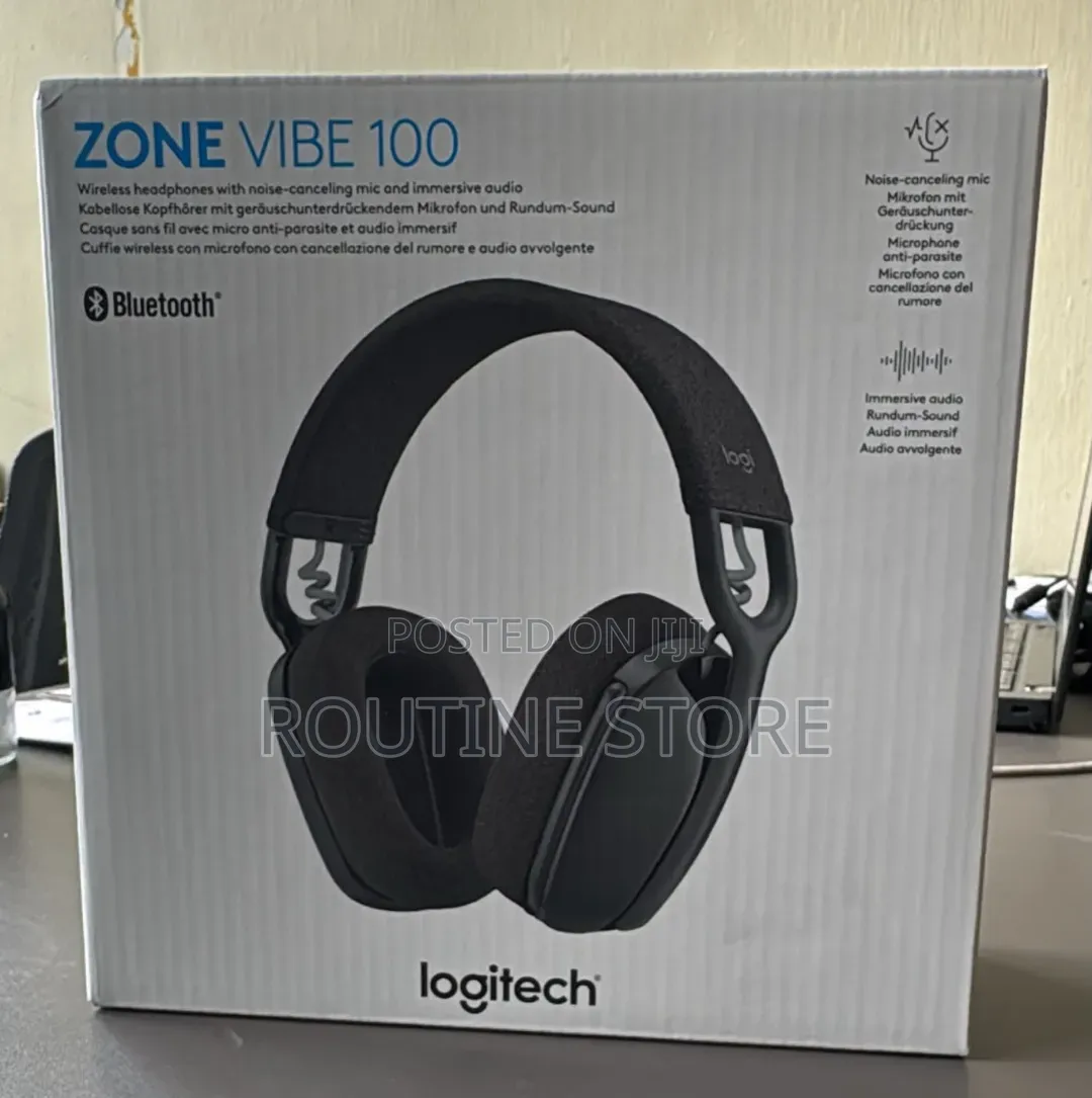 Logitech Bluetooth Headset Zone Vibe 100