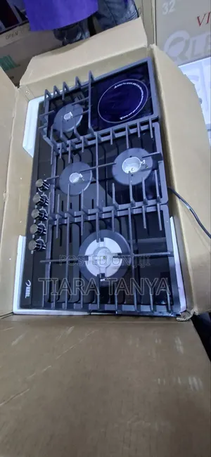 Khal 90cm Kitchen Hob 4 Gas and 1 Electric
