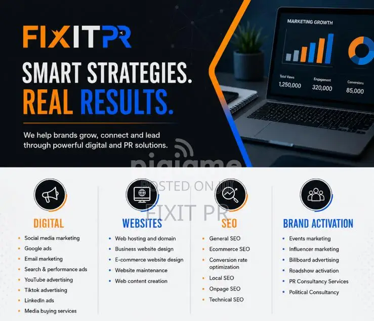 Fixit Pr — Digital Marketing Pr Agency Nairobi