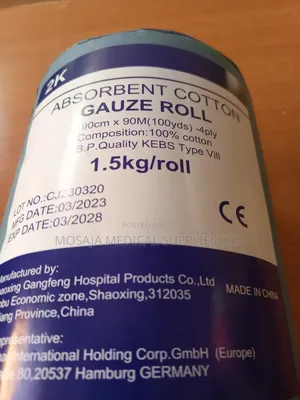 Gauze Roll Absorbent 1.5 KGS