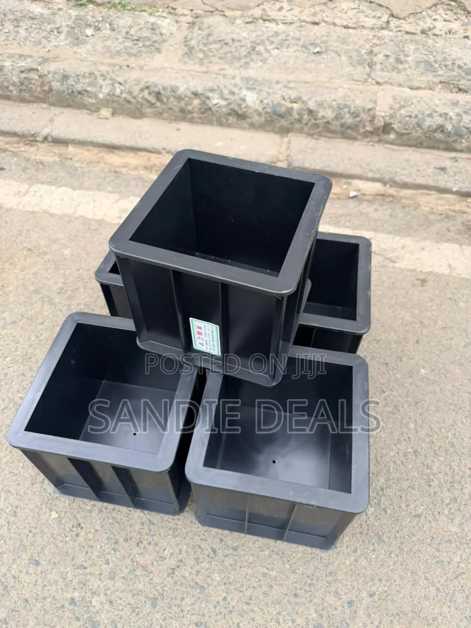 Reusable Plastic Cube Moulds