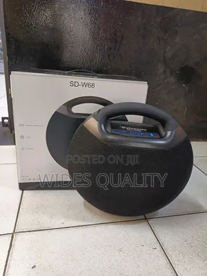 Sd-W68 Portable Bluetooth Speaker With a 100w Woofer